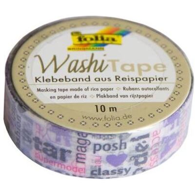 Folia, Washi Tape, Washi Tape Girly Folia, Washi Tape, Washi Tape Girly