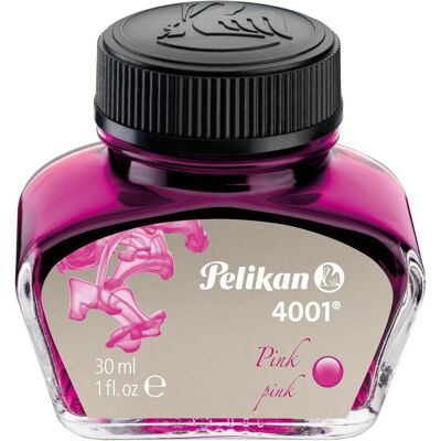 Pelikan Ersatzpatronen + Tintenfass, Tinte 4001 (Pink, 1 Stk.) Pelikan Ersatzpatronen + Tintenfass, Tinte 4001 (Pink, 1 Stk.)