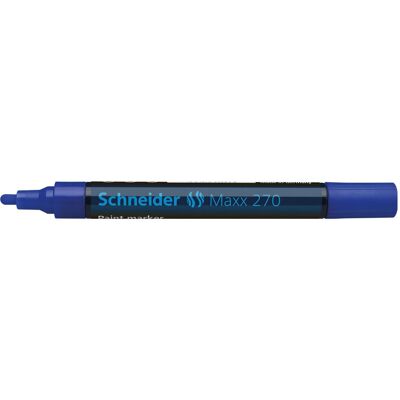Schneider, Marker, Lackmarker Maxx 270 1-3mm blau (1x) Schneider, Marker, Lackmarker Maxx 270 1-3mm blau (1x)