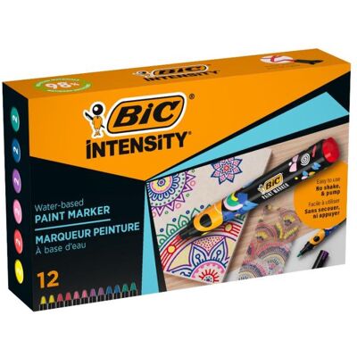 Bic, Marker, Acrylmarker Intensity Classic Paint Mix 12 Stück (12x) Bic, Marker, Acrylmarker Intensity Classic Paint Mix 12 Stück (12x)