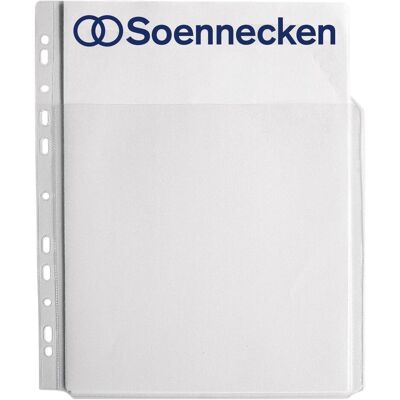 Soennecken, Mappe, Prospekthülle Verwendung für Papierformat: DIN A4 Dicke der Folie: 0,18 mm (A4, 5x) Soennecken, Mappe, Prospekthülle Verwendung für Papierformat: DIN A4 Dicke der Folie: 0,18 mm (A4, 5x)