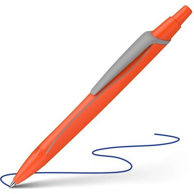 Schneider, Schreibstifte, Kugelschreiber Reco orange Schreibfarbe blau, 1 St. (1x) Schneider, Schreibstifte, Kugelschreiber Reco orange Schreibfarbe blau, 1 St. (1x)