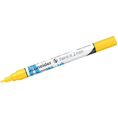 Schneider, Marker, Acrylmarker Paint-It 310 2mm gelb (1x) Schneider, Marker, Acrylmarker Paint-It 310 2mm gelb (1x)
