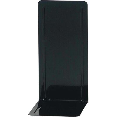 Wedo, Buchstütze, Registraturstütze (B)140 x (T)120 x (H)240 mm, schwarz aus Metall, kunststoffbeschichtet (14 x 12 x 24 cm) Wedo, Buchstütze, Registraturstütze (B)140 x (T)120 x (H)240 mm, schwarz aus Metall, kunststoffbeschichtet (14 x 12 x 24 cm)