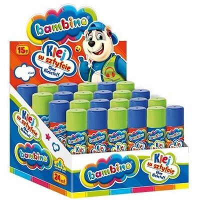 St. Majewski, Klebestift, Klebestift Bambino 15g 24St. St. Majewski, Klebestift, Klebestift Bambino 15g 24St.
