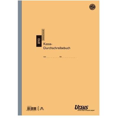 Format, Formular, Ursus Style Rechnungsbuch DIN A4 Liniert Weiss 890 (100x) Format, Formular, Ursus Style Rechnungsbuch DIN A4 Liniert Weiss 890 (100x)