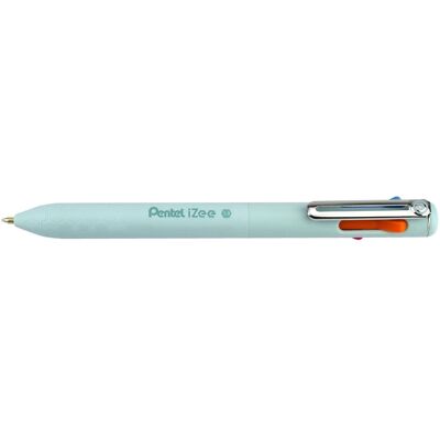 Pentel, Schreibstifte, Mehrfarb-Kugelschreiber iZee, hellblau (1x) Pentel, Schreibstifte, Mehrfarb-Kugelschreiber iZee, hellblau (1x)