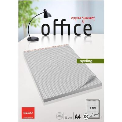 Elco, Heft + Block, Notizblock Office sycling (A4, Kariert) Elco, Heft + Block, Notizblock Office sycling (A4, Kariert)