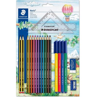 Staedtler Bleistift, Malset Noris mit Lineal (10x) Staedtler Bleistift, Malset Noris mit Lineal (10x)