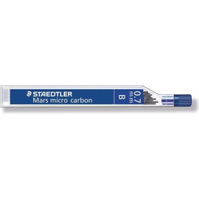 Staedtler Bleistiftminen, Feinmine Mars micro B 12St (12 Stk., 0.70 mm, B) Staedtler Bleistiftminen, Feinmine Mars micro B 12St (12 Stk., 0.70 mm, B)