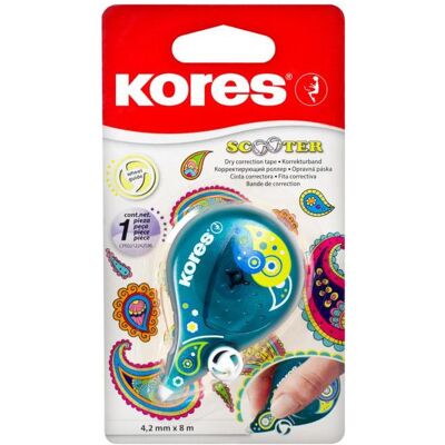 Kores, Korrekturmittel, SCOOTER PAISLEY - Korrekturroller Kores, Korrekturmittel, SCOOTER PAISLEY - Korrekturroller