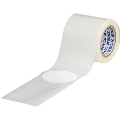 Brady, Etiketten, B-514, ToughStripe, Bodenmarkierungsband, Punkte (im Abstand v. 457mm), Polyester, Weiss, 89m Brady, Etiketten, B-514, ToughStripe, Bodenmarkierungsband, Punkte (im Abstand v. 457mm), Polyester, Weiss, 89m