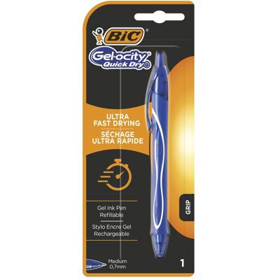 Bic, Schreibstifte, Gelschreiber Gel-ocity Quick Dry 0.3 mm, Blau (1x) Bic, Schreibstifte, Gelschreiber Gel-ocity Quick Dry 0.3 mm, Blau (1x)
