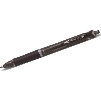 Pilot, Schreibstifte, Kuglepen Acroball sort stregbredde 0,7mm fine (10x) Pilot, Schreibstifte, Kuglepen Acroball sort stregbredde 0,7mm fine (10x)