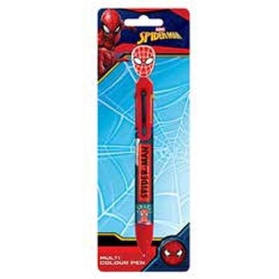 Pyramid Malstifte, Mehrfarbiger Spider-Man Stift (6x) Pyramid Malstifte, Mehrfarbiger Spider-Man Stift (6x)