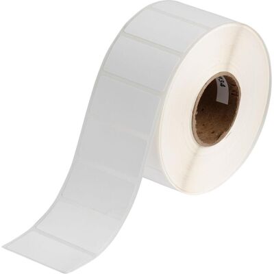 Brady, Etikettenrolle, J20-137-2475, Inkjet Polyester, Weiss, matt, 50.80 x 25.40 mm, permanent (750 E.) (55.88 mm) Brady, Etikettenrolle, J20-137-2475, Inkjet Polyester, Weiss, matt, 50.80 x 25.40 mm, permanent (750 E.) (55.88 mm)