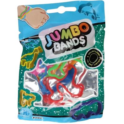 Gummiband, Jumbo -Bands-Armbänder (6 Stk.) Gummiband, Jumbo -Bands-Armbänder (6 Stk.)
