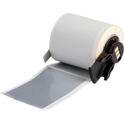 Brady, Etikettenrolle, M6-37-7576, Fälschungssicherer metallisierter Polyester, Silber, matt, 48.26 x 76.20 mm, per Brady, Etikettenrolle, M6-37-7576, Fälschungssicherer metallisierter Polyester, Silber, matt, 48.26 x 76.20 mm, per