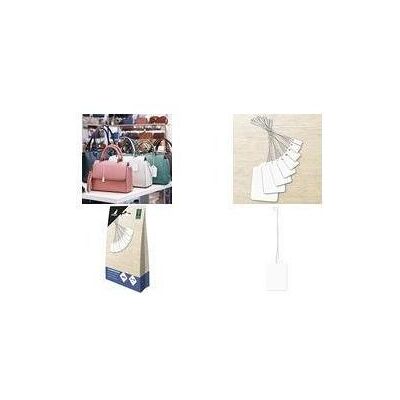 Kangaro, Geschenkverpackung, Warenanhänger, 15 x 24 mm, weiss, 500 Stück hochwertiger Karton-Anhänger, robuste Aufhängeöse (500x) Kangaro, Geschenkverpackung, Warenanhänger, 15 x 24 mm, weiss, 500 Stück hochwertiger Karton-Anhänger, robuste Aufhängeöse (500x)