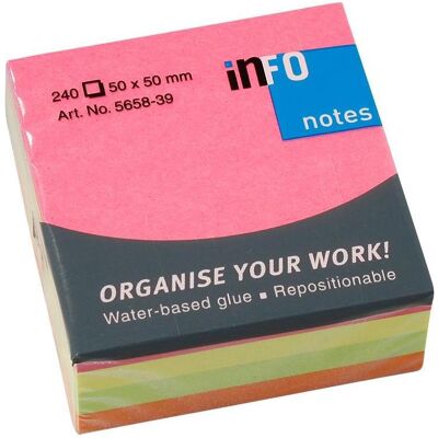 0, Haftnotiz, INFO Haftnotizen Brillant (50 x 50 mm) 0, Haftnotiz, INFO Haftnotizen Brillant (50 x 50 mm)