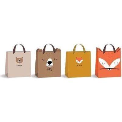 Interdruk, Geschenkverpackung, Kleine Geschenktüte mit Ohren BB Friends Mix Interdruk, Geschenkverpackung, Kleine Geschenktüte mit Ohren BB Friends Mix