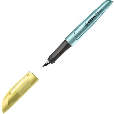 STABILO Flow COSMETIC Füllfederhalter - Blau/Gelb - Mit Patrone STABILO Flow COSMETIC Füllfederhalter - Blau/Gelb - Mit Patrone