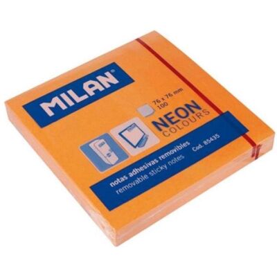 Milan, Haftnotiz, Selbstklebende Notizzettel 76x76 neonorange MAILAND (76 x 76 mm) Milan, Haftnotiz, Selbstklebende Notizzettel 76x76 neonorange MAILAND (76 x 76 mm)