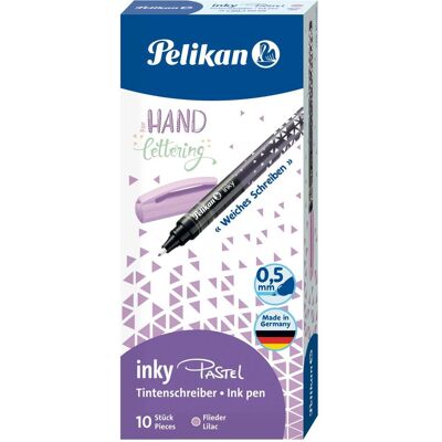 Pelikan Schreibstifte, Tintenschreiber inky 273, pastellflieder (10x) Pelikan Schreibstifte, Tintenschreiber inky 273, pastellflieder (10x)
