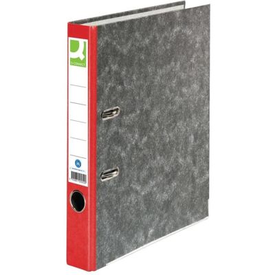 Q-Connect, Ordner, Ordner Pappe A4 50 mm rot (A4, 50 mm, 1 Stk.) Q-Connect, Ordner, Ordner Pappe A4 50 mm rot (A4, 50 mm, 1 Stk.)
