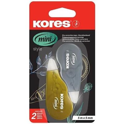 Kores, Korrekturmittel, Einweg-Korrekturroller Mini Metallic Style Kores, Korrekturmittel, Einweg-Korrekturroller Mini Metallic Style