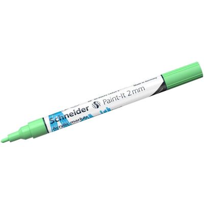 Schneider, Marker, Acrylmarker Paint-It 310 2mm Pastellgrün (1x) Schneider, Marker, Acrylmarker Paint-It 310 2mm Pastellgrün (1x)