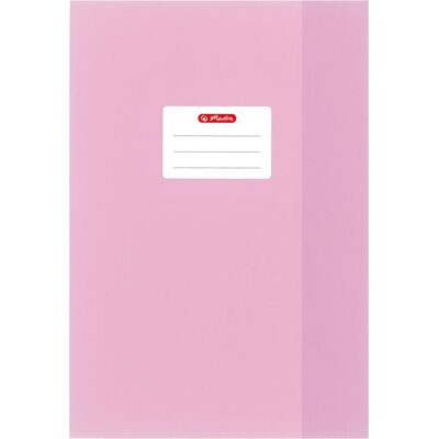 Herlitz, Heft + Block, Heftschoner DIN A4, geprägt (Bast), PP, rosa mit aufgeklebtem Beschriftungsetikett (A4) Herlitz, Heft + Block, Heftschoner DIN A4, geprägt (Bast), PP, rosa mit aufgeklebtem Beschriftungsetikett (A4)