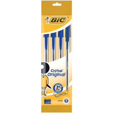 Bic, Schreibstifte, Cristal NF (4x) Bic, Schreibstifte, Cristal NF (4x)