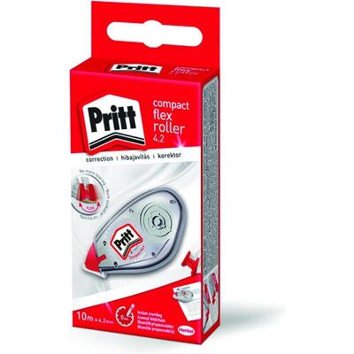 Pritt, Korrekturmittel, compact flex abdeckband, maus, 4,2 mm x 10 m, box, anhänger Pritt, Korrekturmittel, compact flex abdeckband, maus, 4,2 mm x 10 m, box, anhänger