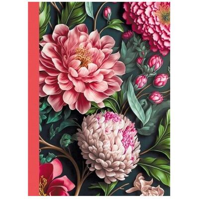 Fresh, Heft + Block, Dekoratives Notizbuch 105x148/48K Raster TW Flora (A6, Harter Einband) Fresh, Heft + Block, Dekoratives Notizbuch 105x148/48K Raster TW Flora (A6, Harter Einband)
