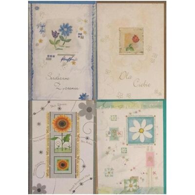 Panorama, Grusskarte + Briefpapier, B6 vergoldete Karte + gemischter Umschlag (1 Stk.) Panorama, Grusskarte + Briefpapier, B6 vergoldete Karte + gemischter Umschlag (1 Stk.)