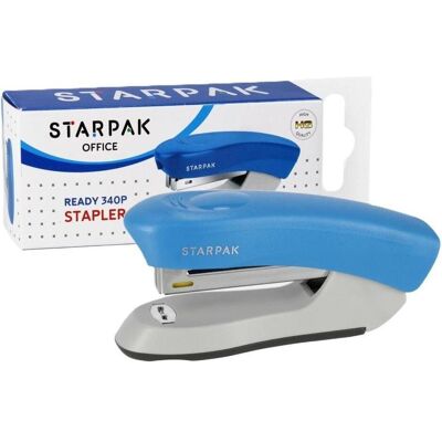 Starpak, Heftgerät, Ready STK-340 P Heftgerät, blau (12 Blätter) Starpak, Heftgerät, Ready STK-340 P Heftgerät, blau (12 Blätter)