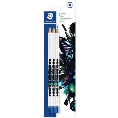 Staedtler Bleistift, Bleistifte 3er 130HBBK3E1 (HB, 3x) Staedtler Bleistift, Bleistifte 3er 130HBBK3E1 (HB, 3x)