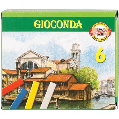 Koh-i-Noor, Malstifte, Kreide Schul- Hartpastell eckig, im 6er Pack (6x) Koh-i-Noor, Malstifte, Kreide Schul- Hartpastell eckig, im 6er Pack (6x)
