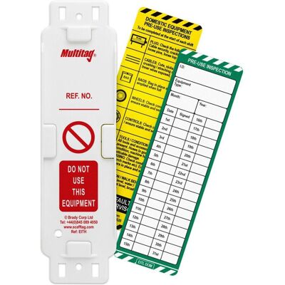 ScaffTag, Etiketten, Domestic EquipmentTag-Set ScaffTag, Etiketten, Domestic EquipmentTag-Set