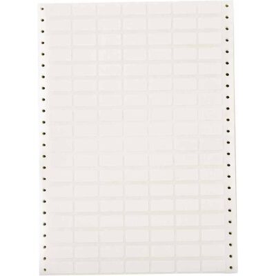 Brady, Etikettenrolle, DAT-18-502-10, Wiederablösbares Vinylgewebe, 25,4 x 12,7mm, 7-bahnig, für Nadeldrucker (1000 (25.40 mm) Brady, Etikettenrolle, DAT-18-502-10, Wiederablösbares Vinylgewebe, 25,4 x 12,7mm, 7-bahnig, für Nadeldrucker (1000 (25.40 mm)