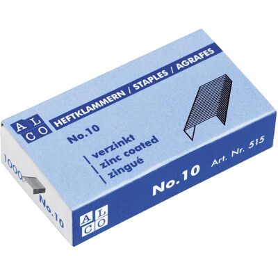 Magni, Büroklammer, Heftklammern Nr.10 10x1000 Stück, verzinkt (1000x) Magni, Büroklammer, Heftklammern Nr.10 10x1000 Stück, verzinkt (1000x)