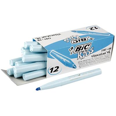 Bic, Marker, Kids Visacolor XL Himmelblau (12x) Bic, Marker, Kids Visacolor XL Himmelblau (12x)