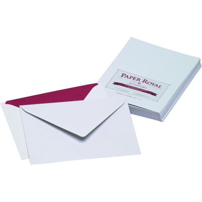 Magni, Briefumschlag, 2031831170 - Paper Royal - Briefumschlagpack m. Sf., C6, 20 Stück, eisgrau gerippt Magni, Briefumschlag, 2031831170 - Paper Royal - Briefumschlagpack m. Sf., C6, 20 Stück, eisgrau gerippt