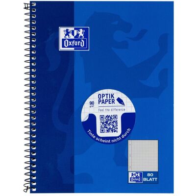 Oxford, Heft + Block, Collegeblock (A5, Kariert) Oxford, Heft + Block, Collegeblock (A5, Kariert)
