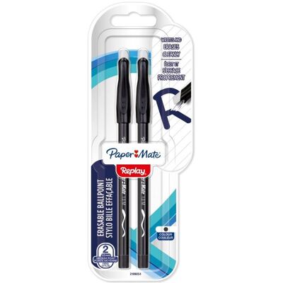 Paper Mate, Schreibstifte, Radierbare Kulli REPLAY 2er M (2x) Paper Mate, Schreibstifte, Radierbare Kulli REPLAY 2er M (2x)