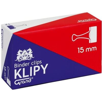 GrandHall, Büroklammer, 15 mm GRAND-Clips (12x) GrandHall, Büroklammer, 15 mm GRAND-Clips (12x)