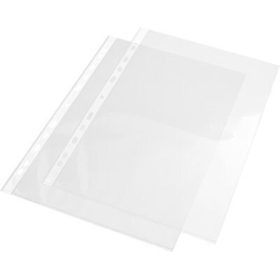 Eichner, Mappe, 100 Prospekthüllen DIN A4 glasklar glatt 0,10 mm (A4) Eichner, Mappe, 100 Prospekthüllen DIN A4 glasklar glatt 0,10 mm (A4)