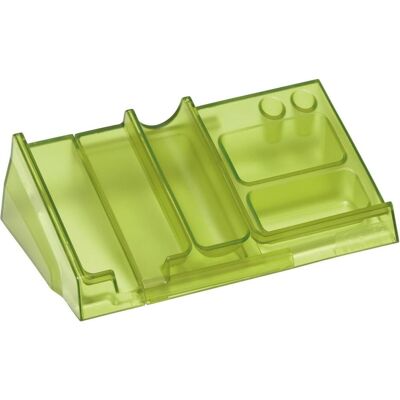 Helit, Schreibtisch Accessoire, Schreibt.-Organizer PET t.hgrü Helit, Schreibtisch Accessoire, Schreibt.-Organizer PET t.hgrü