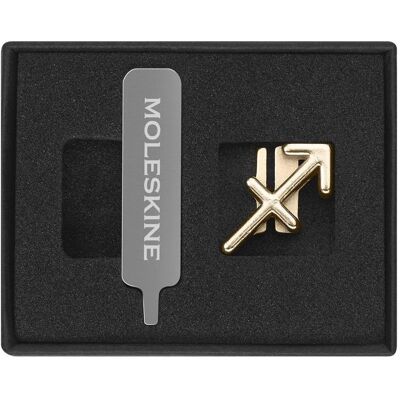 Moleskine, Heft + Block, Pins Sagittarius Gold (Kein Einband) Moleskine, Heft + Block, Pins Sagittarius Gold (Kein Einband)